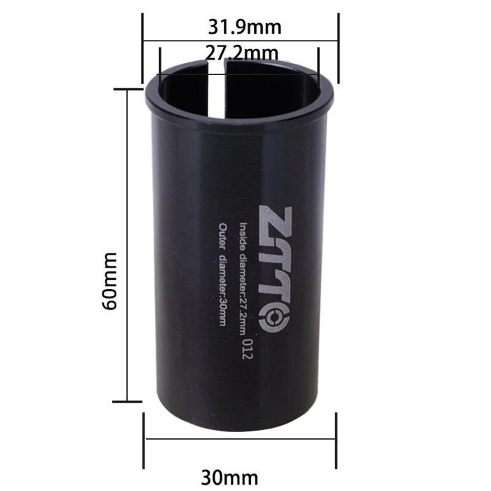 2Pcs Ztto Bicycle Seat Post Conversion Sleeve Reducer Cover