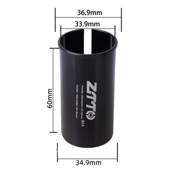 2Pcs Ztto Bicycle Seat Post Conversion Sleeve Reducer Cover