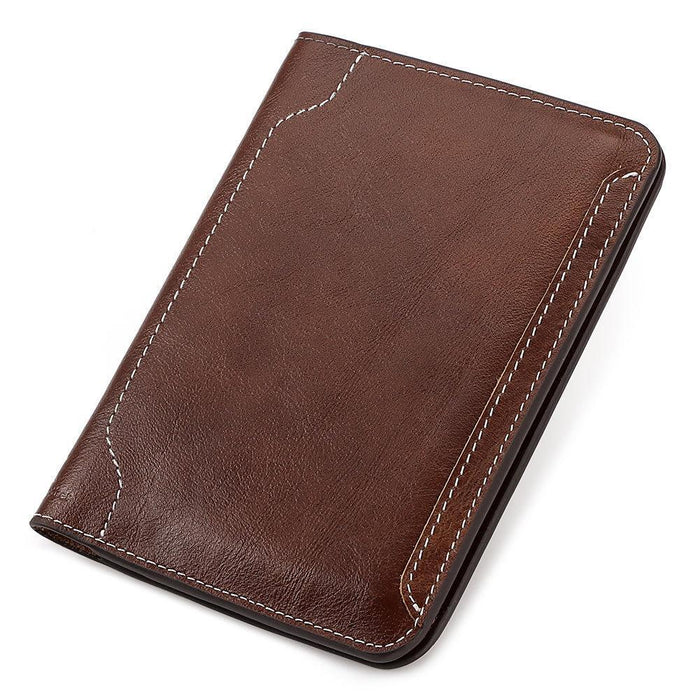 Bp734 Leather Passport Document Holder