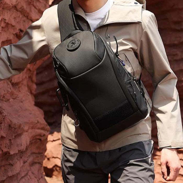 Large Capacity Crossbody Bag For Outdoor Cycling And Hiking