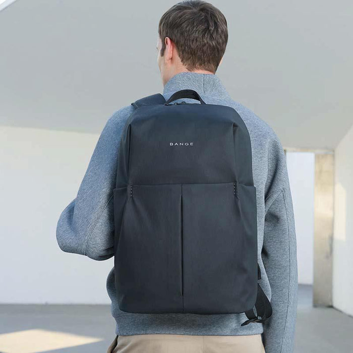 Large Capacity Business Backpack For Commuting Grey
