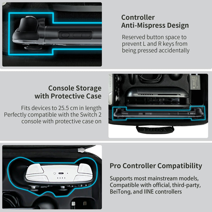 Nintendo Switch 2 All-In-One Storage Case With Strap