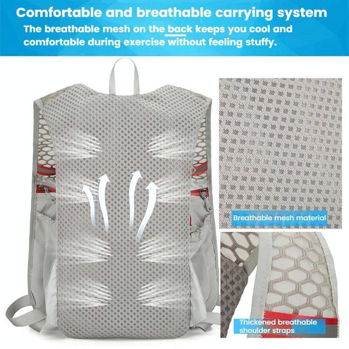 A1314 Outdoor Sports Backpack Portable Cycling Bag Breathable Lightweight Running Backpack