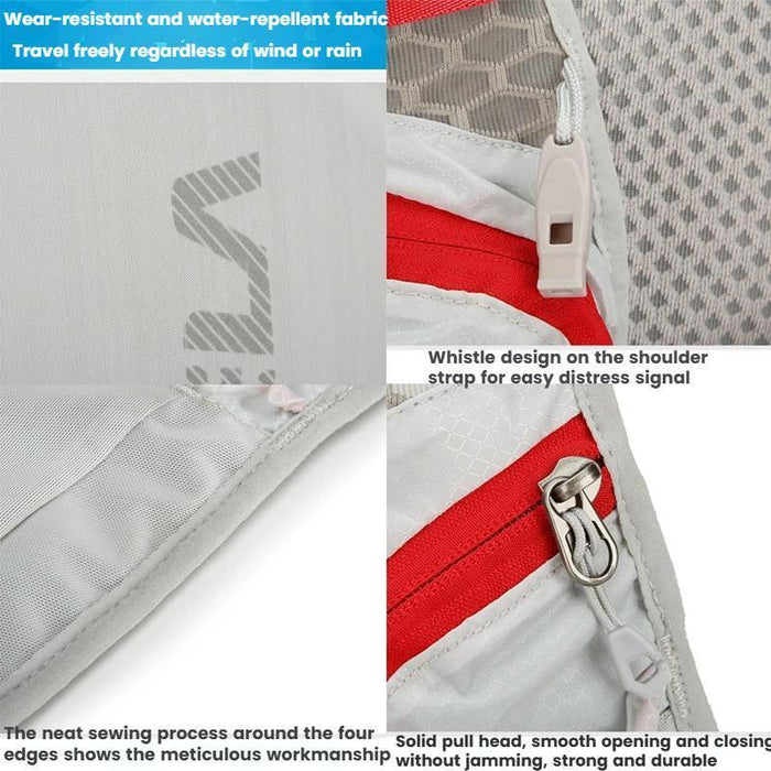 A1314 Outdoor Sports Backpack Portable Cycling Bag Breathable Lightweight Running Backpack