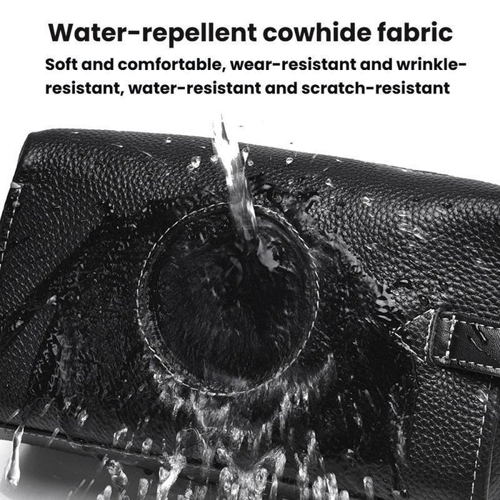 Men Clutch Bag Business Lightweight Handheld Bag Black