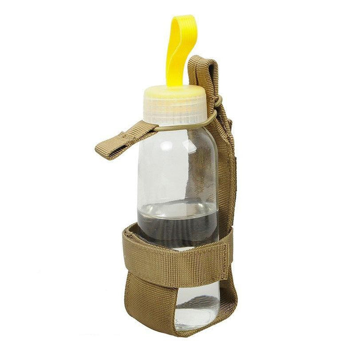 Portable Outdoor Travel Nylon Adjustable Cover Holster Kettle Bag Water Bottle Pouch
