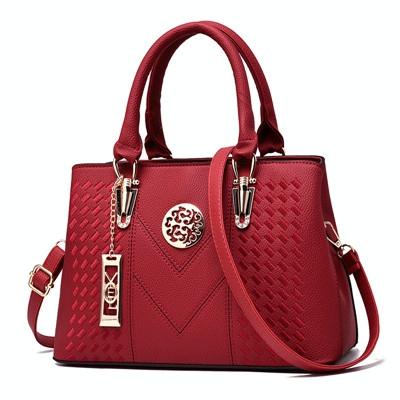 Women Leather Messenger Handbag - Stylish and Functional