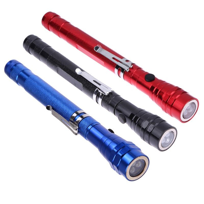 2-Pack Flexible Magnet Flashlight For Camping & Fishing