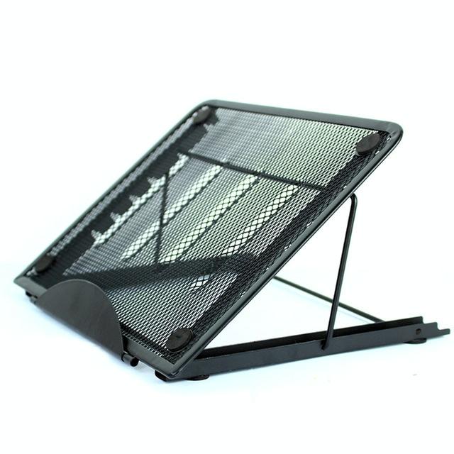 Portable Desktop Folding Cooling Metal Mesh Adjustable