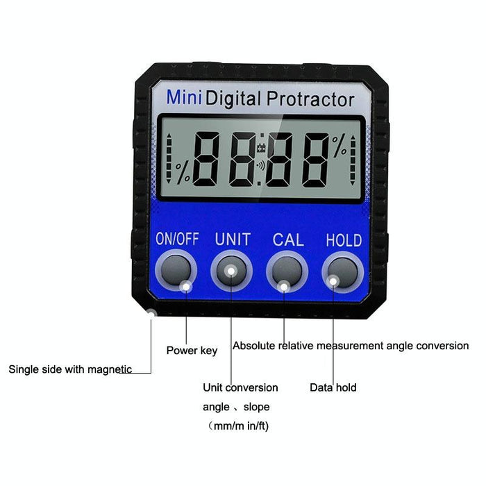 Digital Display Inclinometer with Strong Magnetic