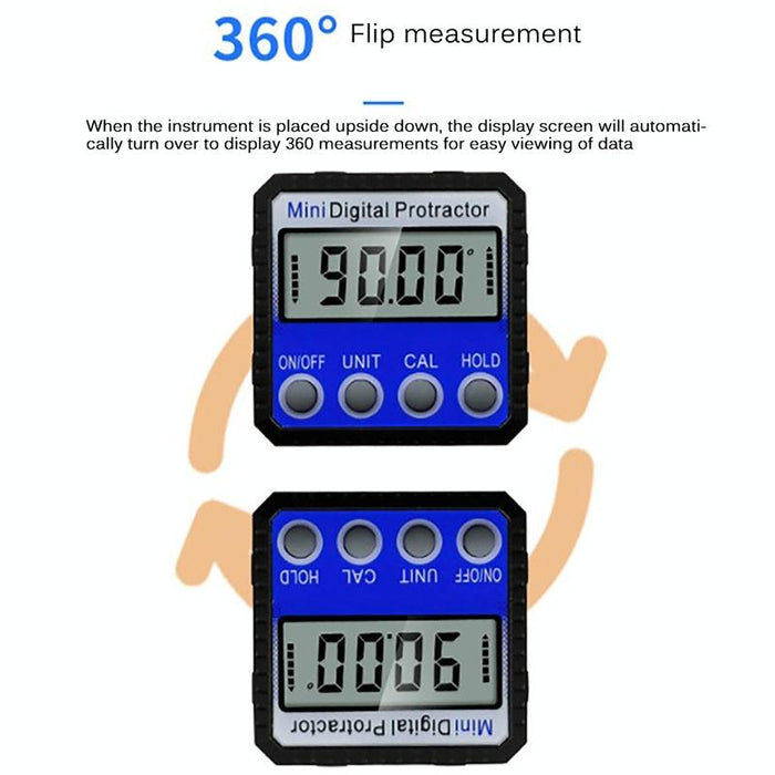 Digital Display Inclinometer with Strong Magnetic