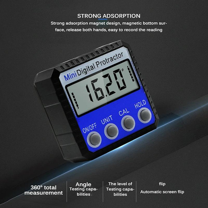 Digital Display Inclinometer with Strong Magnetic