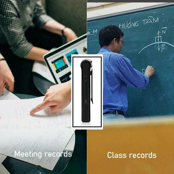 B19 Back Clip Design 1080P Hd Camera Video Recorder Support Motion Detection / Infrared Night Vision / 180 Degrees Rotation Camera / Tf Card / Otg