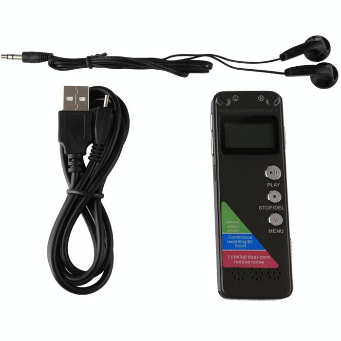 Vm31 Portable Audio Voice Recorder 8Gb Support Music Playback