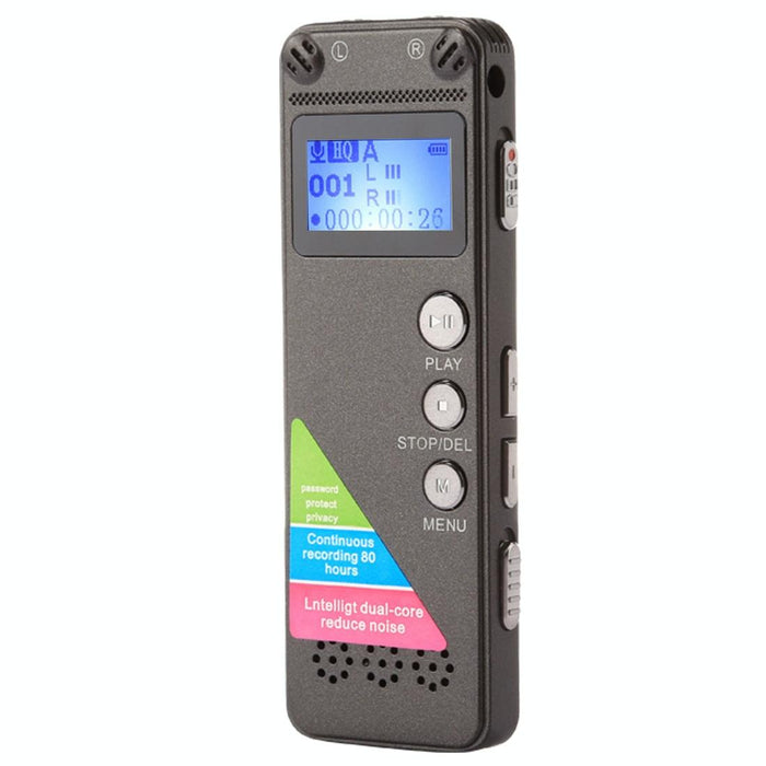 Vm31 Portable Audio Voice Recorder 8Gb Support Music Playback