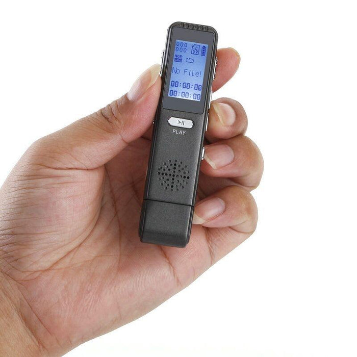 V858 Portable Audio Voice Recorder 8Gb Support Music Playback