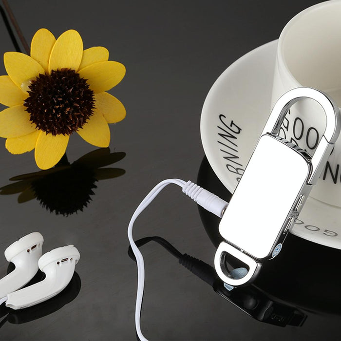 Vm800 Portable Audio Voice Recorder Keychain 8Gb Support Music Playback