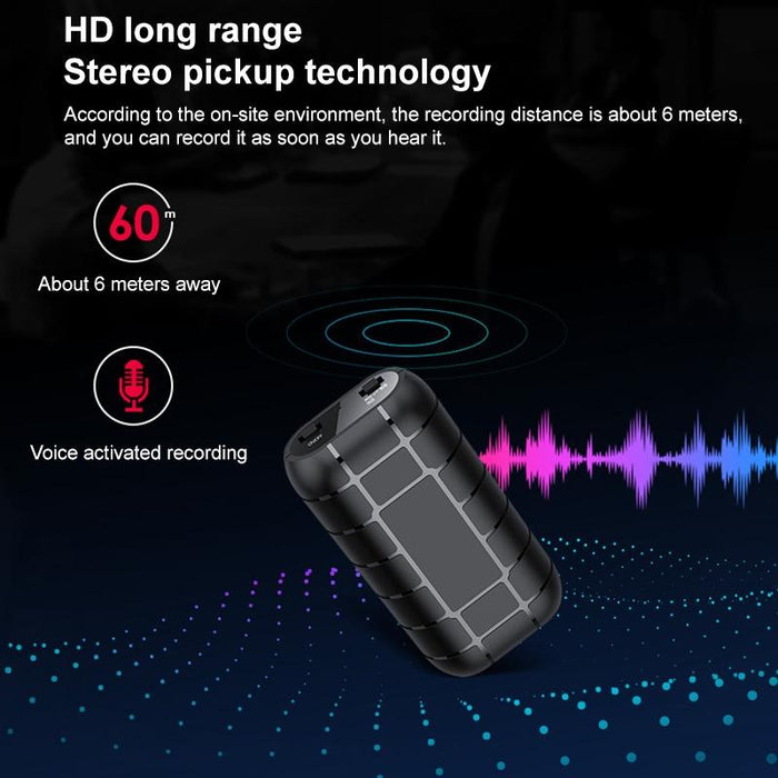B800 Back Clip Hd Sound Lossless Voice Recorder