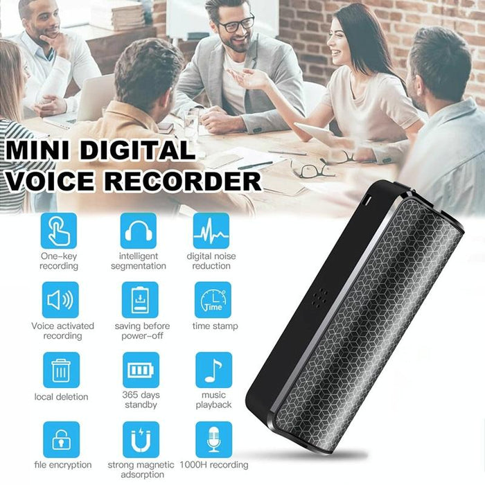 8Gb Smart Hd Noise Reduction Voice Control Recording Pen