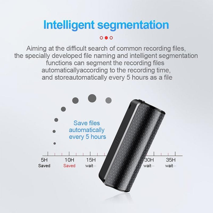 16Gb Smart Hd Noise Reduction Voice Control Recording Pen