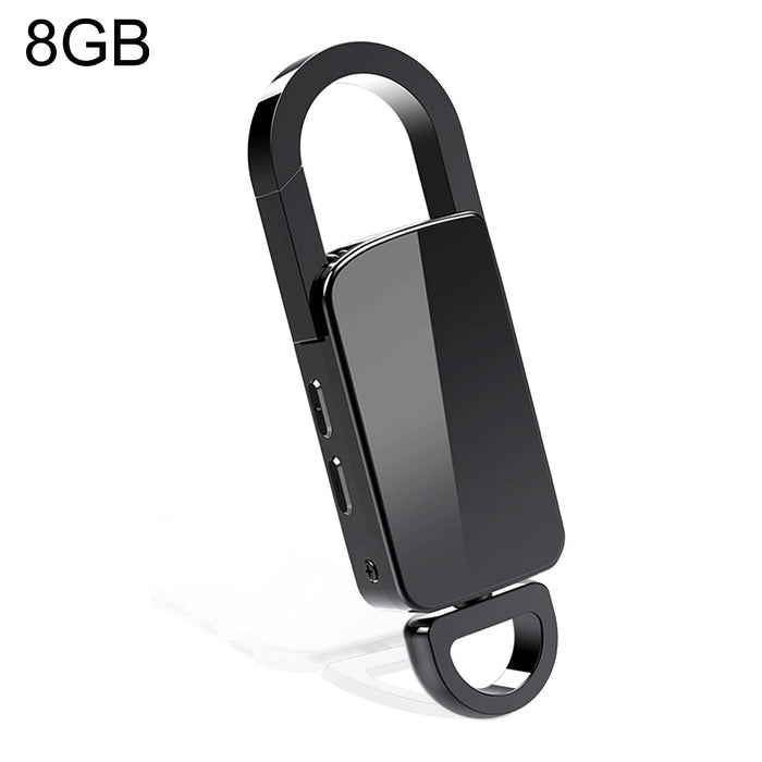 8Gb Keychain Hd Noise Reduction Portable Recording Pen