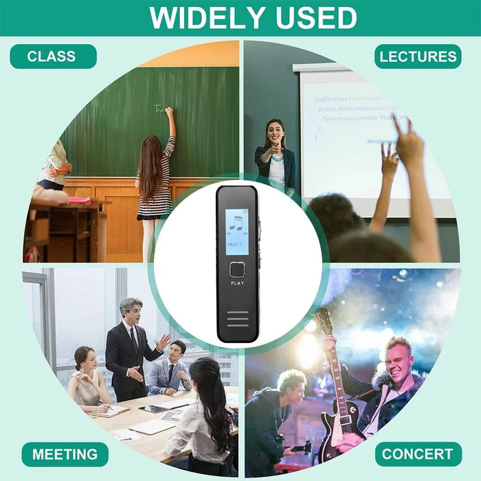 Sk007 Portable Audio Digital Hd Sound Lossless Voice Recorder