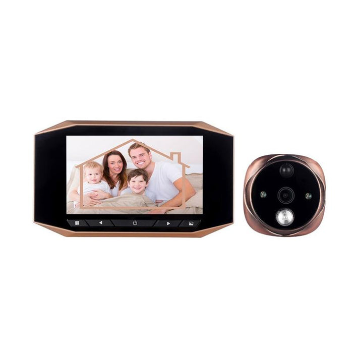 3.5 Inch Tft Display Screen 2.0Mp Camera Video Doorbell Support Tf Card 32Gb Max & Motion Detection