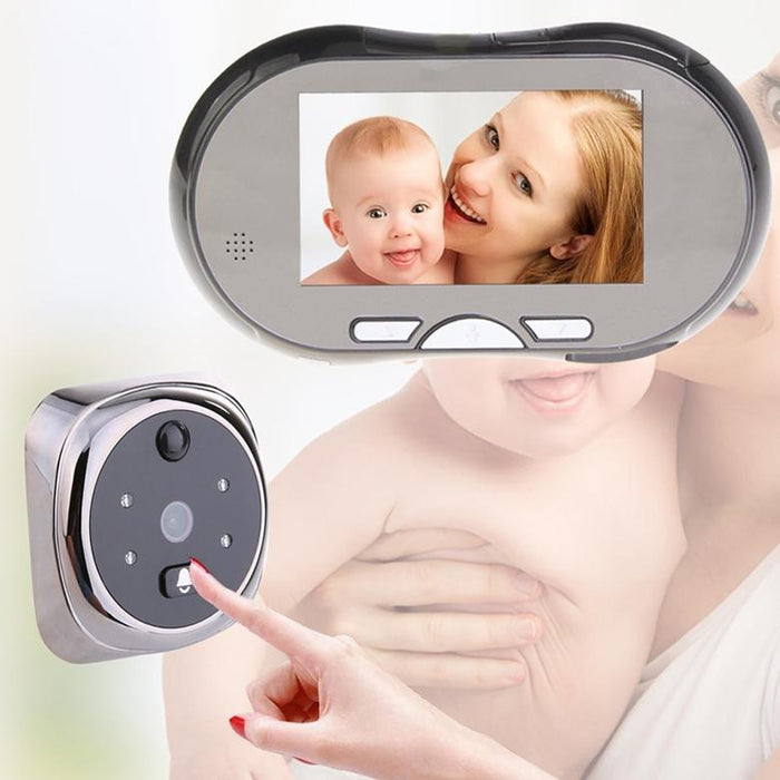 4.3 Inch Tft Colour Display Screen 2.0Mp Security Camera Video Smart Doorbell Peephole Viewer