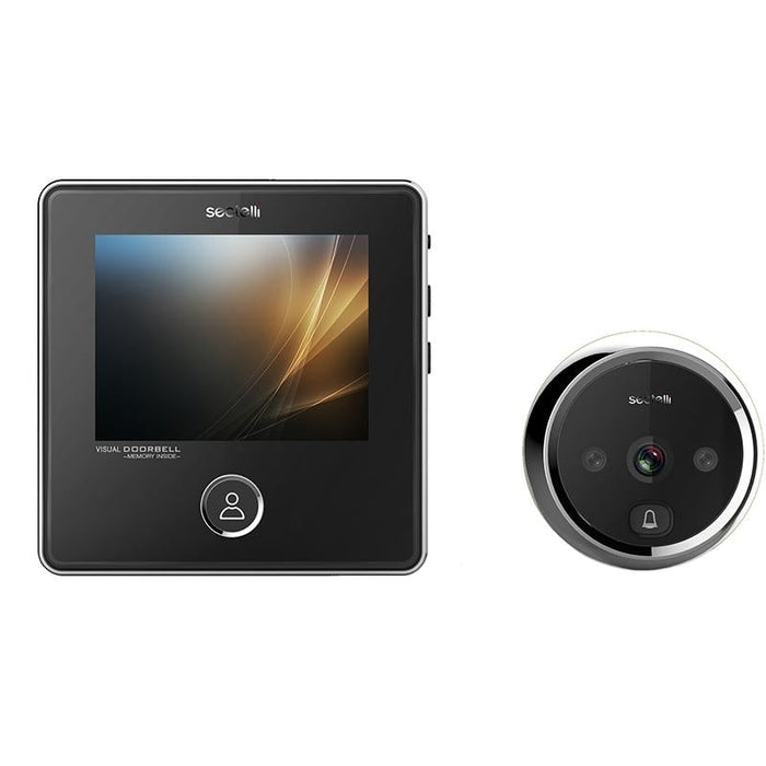 3.0 Inch Screen 1.0Mp Security Camera Digital Peephole Door Viewer Support Infrared Night Vision