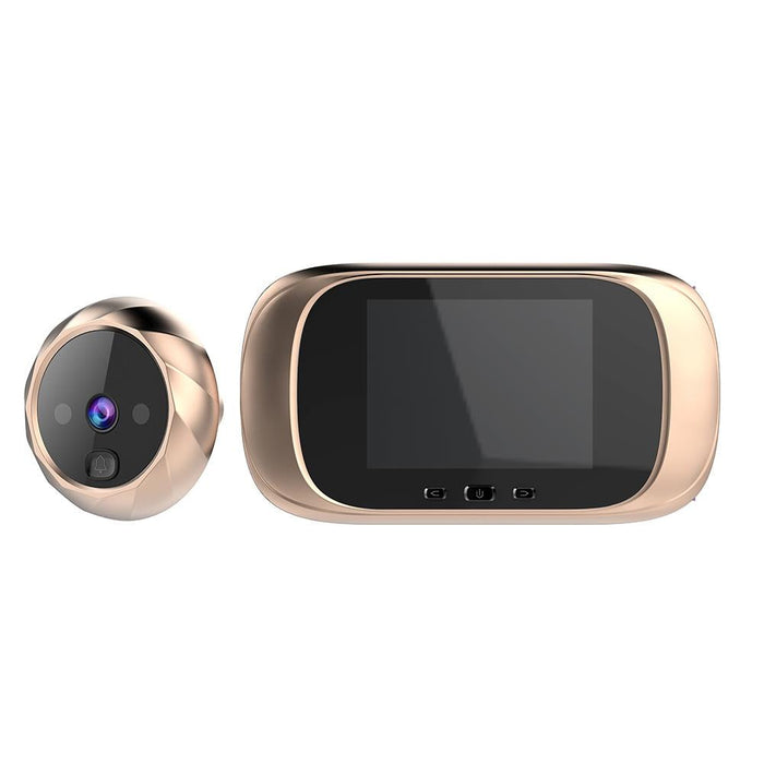 Smart Electronic Cat Eye Camera Doorbell With 2.8 Inch Lcd Screen Support Infrared Night Vision