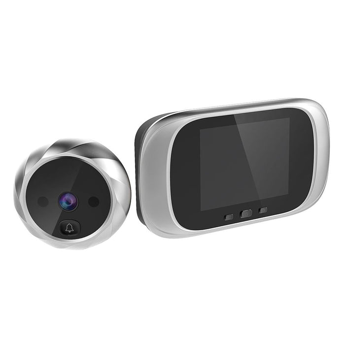 Smart Electronic Cat Eye Camera Doorbell With 2.8 Inch Lcd Screen Support Infrared Night Vision