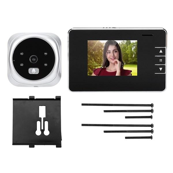 2.8 Inch Screen 0.3Mp Security Camera Peephole Viewer Digital Peephole Door Bell