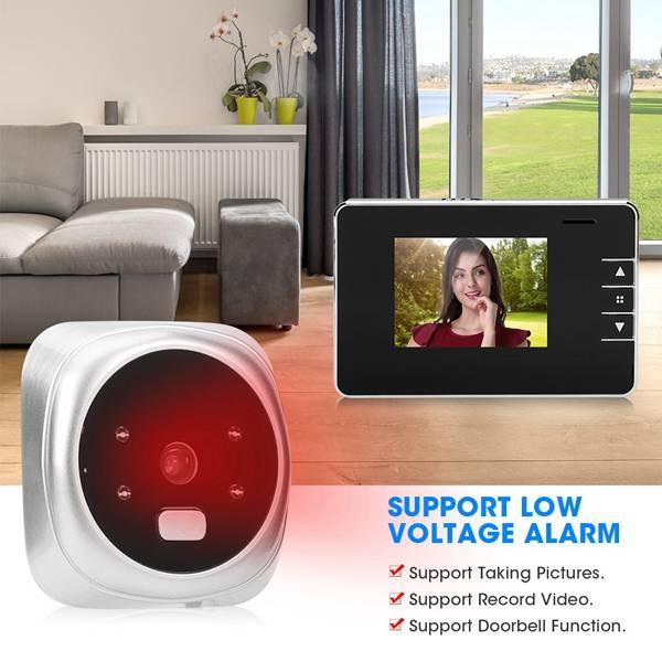 2.8 Inch Screen 0.3Mp Security Camera Peephole Viewer Digital Peephole Door Bell