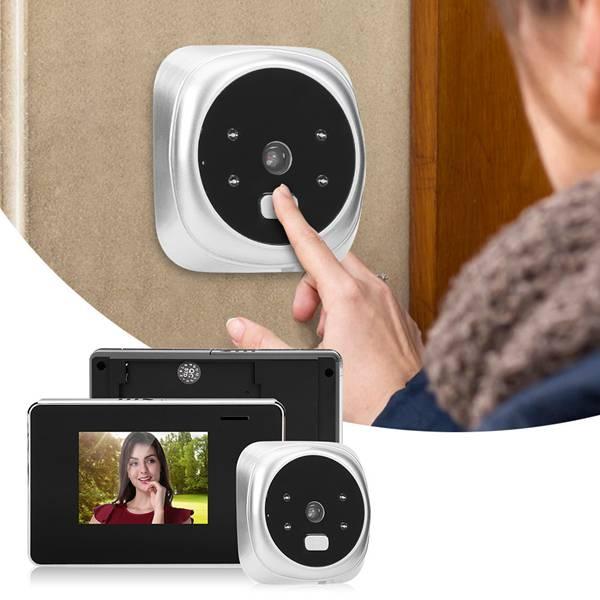 2.8 Inch Screen 0.3Mp Security Camera Peephole Viewer Digital Peephole Door Bell