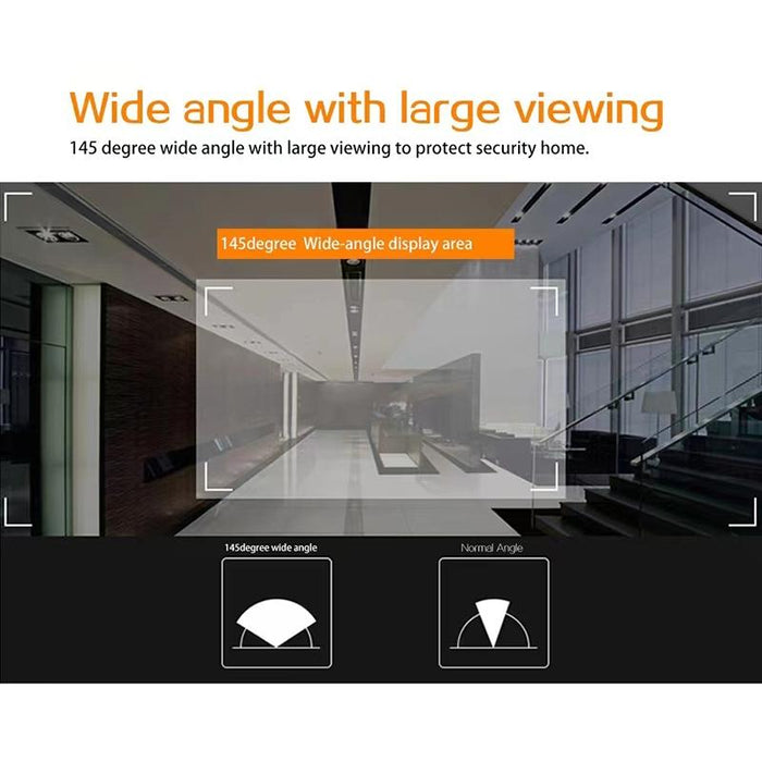 4.3 Inch Screen Ip55 Waterproof Digital Door Viewer