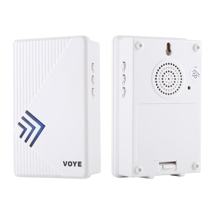 Home Music Remote Control Wireless Doorbell With 38 Polyphony Sounds White