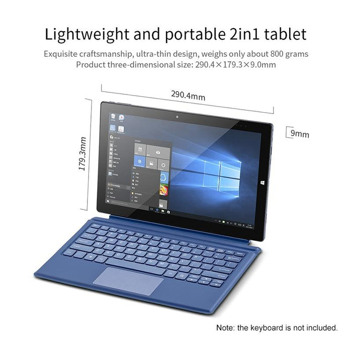 11.6 2 In 1 Tablet Pc 8Gb 128Gb Windows 10 Quad Core Dual Band Wifi Bluetooth