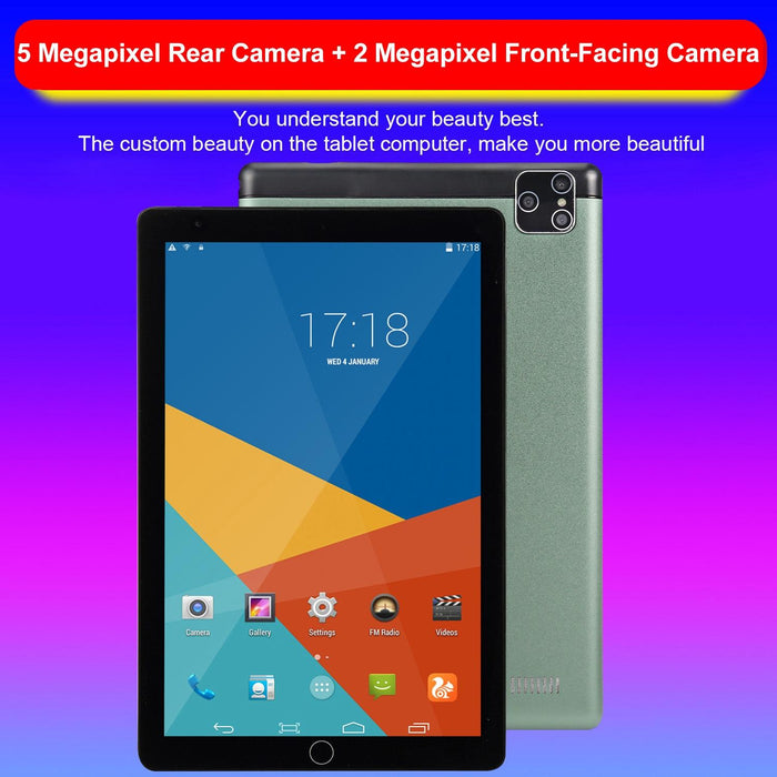 8 3G Tablet Pc 2Gb 32Gb Android 9.0 Octa Core Dual Sim Bluetooth Wifi Gps