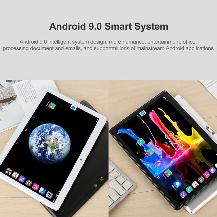 10.1 3G Tablet Pc 2Gb 32Gb Android 9.0 Octa Core Dual Sim Bluetooth Wifi Gps