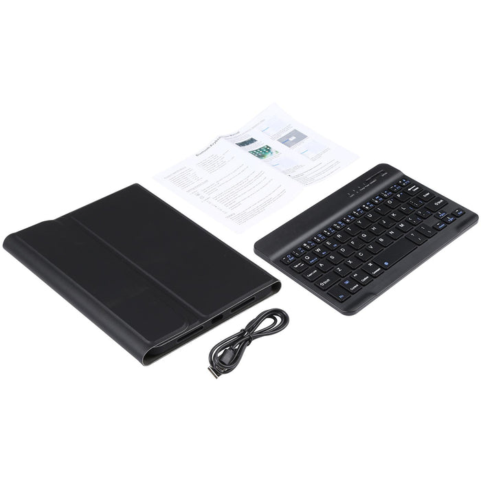 Detachable Lambskin Texture Ultra-Thin Tpu Bluetooth Keyboard Leather Tablet Case With Stand For Ipad Mini 6