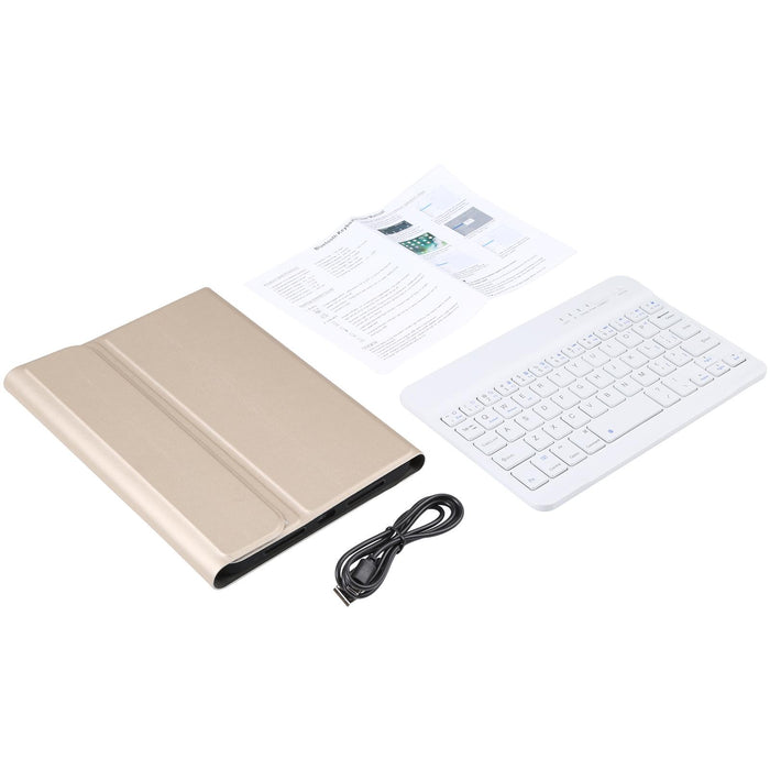 Detachable Lambskin Texture Ultra-Thin Tpu Bluetooth Keyboard Leather Tablet Case With Stand For Ipad Mini 6