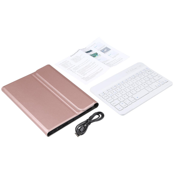 Detachable Lambskin Texture Ultra-Thin Tpu Bluetooth Keyboard Leather Tablet Case With Stand For Ipad Mini 6