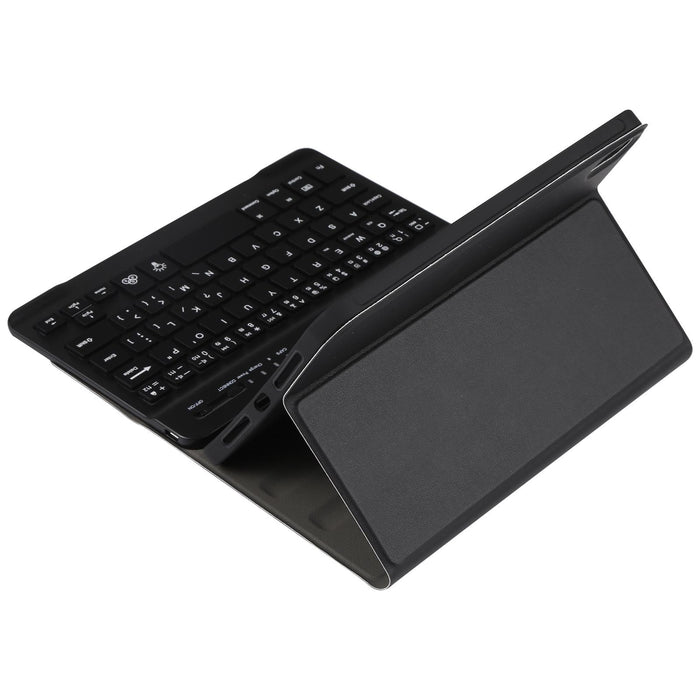 Detachable Lambskin Texture Ultra-Thin Tpu Backlight Bluetooth Keyboard Leather Tablet Case With Stand For Ipad Mini 6