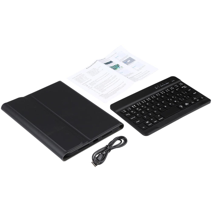 Detachable Lambskin Texture Ultra-Thin Tpu Backlight Bluetooth Keyboard Leather Tablet Case With Stand For Ipad Mini 6