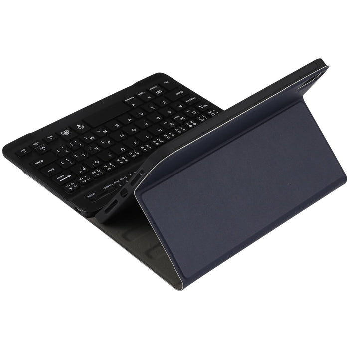 Detachable Lambskin Texture Ultra-Thin Tpu Backlight Bluetooth Keyboard Leather Tablet Case With Stand For Ipad Mini 6