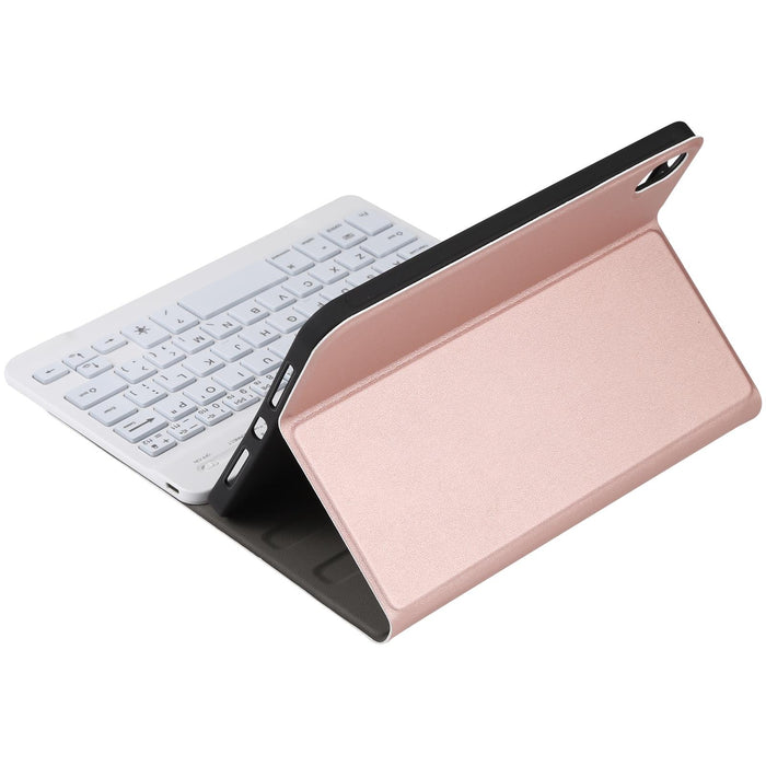 Detachable Lambskin Texture Ultra-Thin Tpu Backlight Bluetooth Keyboard Leather Tablet Case With Stand For Ipad Mini 6