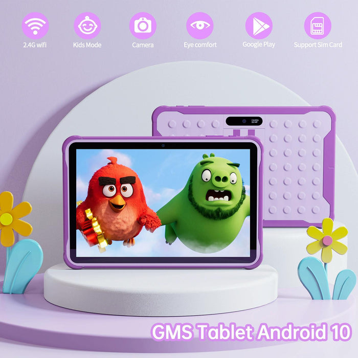 Kids 10.1 Inch 2gb + 32gb Android 10 Unisoc Sc7731e Quad