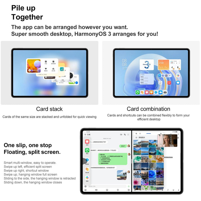 12.6 Harmonyos Tablet 8Gb 256Gb Dual Wifi/Bt/Gps