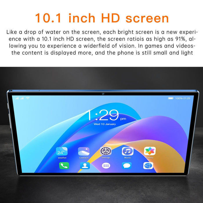 10.1 Inch 4g Lte Tablet 4gb 32gb Android 8.1 Octa Core Dual