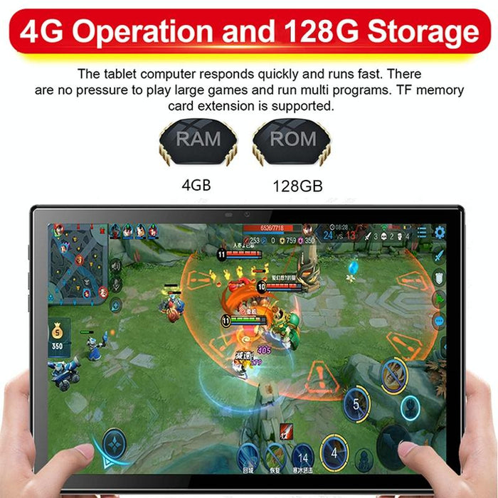 10.1 Inch 4g Tablet Pc 4gb 128gb Android 11 Octa Core Dual